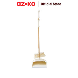 [EZO.0804917] AZKO Proclean Set Sapu Dan Pengki - Cokelat