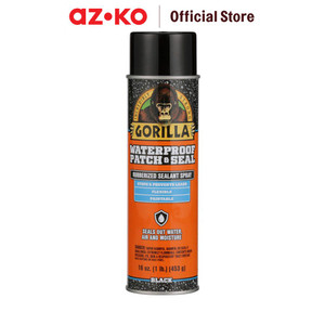 [EZO.0804918] AZKO Gorilla 473 Ml Lem Semprot Waterproof Patch & Seal - Hitam