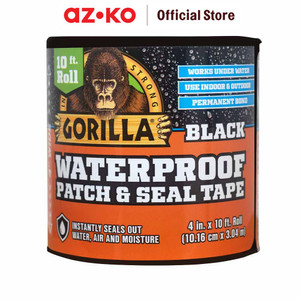 [EZO.0804922] AZKO Gorilla Selotip Tahan Air Patch & Seal - Hitam