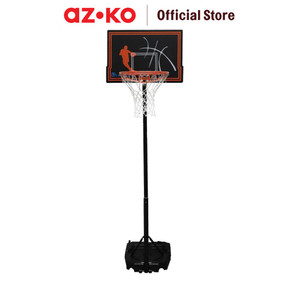 [EZO.0804924] AZKO Berwyn 2.1 mtr Tiang Basket Portable Anak - Hitam
