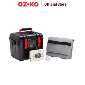 [EZO.0804928] AZKO Masterspace 8.5 Ltr Dry Box R50 - Hitam