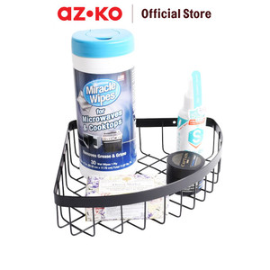 [EZO.0804933] AZKO Stora Rak Sudut Kamar Mandi