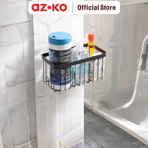 [EZO.0804936] AZKO Stora 23x12x11.6 Cm Rak Dinding Kamar Mandi