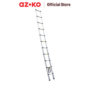[EZO.0804940] AZKO Krisbow 3.8 Mtr Tangga Telescopic Aluminium Softclose 11 Step