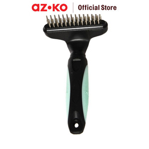 [EZO.0804972] AZKO Paws N Tail Sisir Hewan Pet Comb Dog Cat Shedding Brush Sisir Kucing Anjing Anabul Perlengkapan Kebersihan Hewan Peliharaan