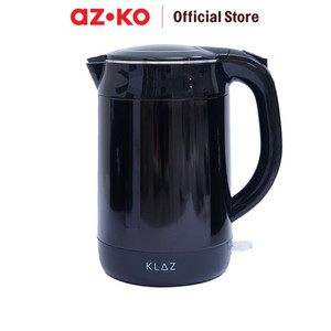 [EZO.0804982] AZKO Klaz 1.7 Ltr Teko Listrik Double Wall - Hitam