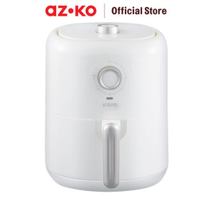 [EZO.0804988] AZKO Kris 3.5 ltr Air Fryer - Putih Alat Masak Goreng Pembuat Makanan Penggoreng Tanpa Minyak Elektronik Dapur