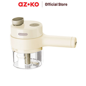 [EZO.0804990] AZKO Memoo Alat Penggiling Bumbu Mini 2 In 1 - Putih