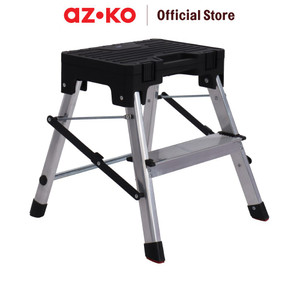 [EZO.0805012] AZKO Fixsteps 43.8 Cm Tangga Lipat Aluminium 2 Steps