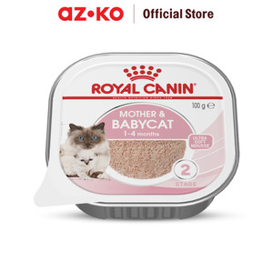 [EZO.0805018] AZKO Royal Canin 100 Gr Makanan Kucing Basah Mother & Babycat