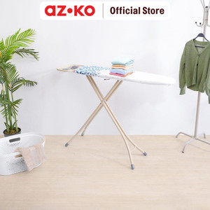 [EZO.0805048] AZKO Stora 134.3X35X96 cm Meja Setrika Lipat Eucaelyptus