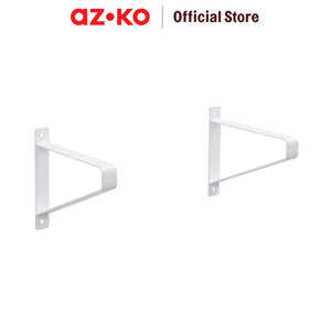 [EZO.0805062] AZKO Masterspace 17 Cm Bracket Rak Dinding Industrial - Putih