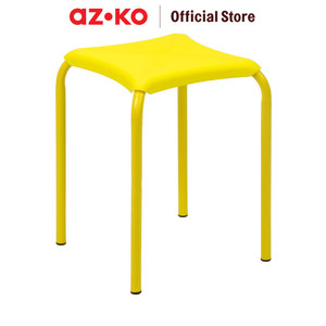 [EZO.0805078] AZKO Soleil Bangku Metal Diamond - Kuning