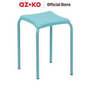 [EZO.0805079] AZKO Soleil Bangku Metal Diamond - Biru