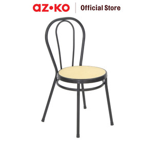 [EZO.0805092] AZKO Soleil Hinata Kursi Teras - Hitam