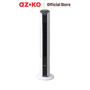 [EZO.0805116] AZKO Kris Kipas Angin Berdiri Mechanical 40 Watt - Putih