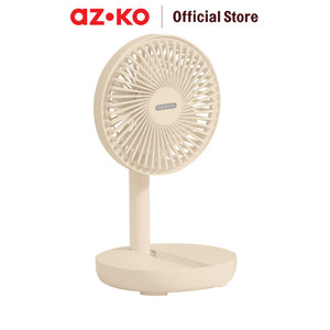 [EZO.0805118] AZKO Memoo Kipas Angin Lipat Portable Rechargeable - Putih