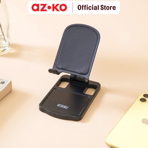 [EZO.0805170] AZKO Ataru Phone Stand Lipat Retractable - Hitam