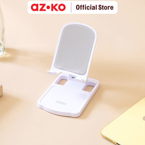 [EZO.0805171] AZKO Ataru Holder Smartphone Foldable Retractable - Putih