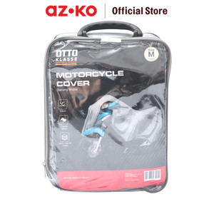 [EZO.0805216] AZKO Otto Klasse Ukuran M Sarung Motor Dengan Proof - Silver