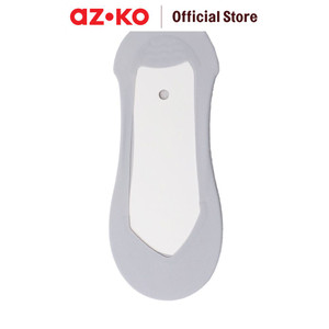 [EZO.0805294] AZKO Ataru Set 2 Pasang Kaos Kaki Wanita Liner - Abu-Abu