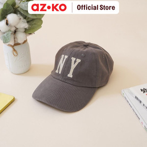 [EZO.0805308] AZKO Ataru Topi Baseball Ny - Abu-Abu