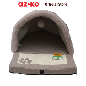 [EZO.0805310] AZKO Paws N Tail Tempat Tidur Hewan Slipper - Krem Beige