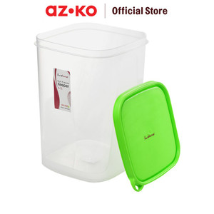 [EZO.0805324] AZKO Krishome 6.7 Ltr Tempat Makan Square - Hijau