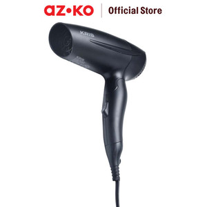 [EZO.0805331] AZKO Kris Hair Dryer Travel 600 Watt - Hitam