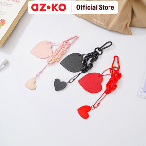 [EZO.0805332] AZKO Ataru Gantungan Kunci Big Hearts Assorted