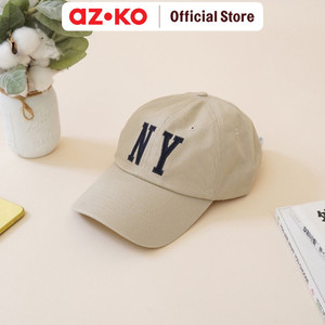 [EZO.0805351] AZKO Ataru Topi Baseball Ny - Krem