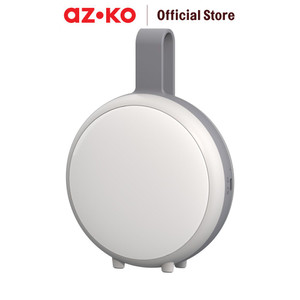 [EZO.0805386] AZKO Krisbow Lampu Darurat Round - Putih/Abu-Abu
