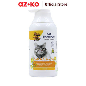 [EZO.0805406] AZKO Paws N Tail 500 Ml Shampoo Kucing