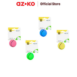 [EZO.0805408] AZKO Paws N Tail Mainan Anjing Bola Baseball Kecil
