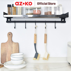 [EZO.0805441] AZKO Ataru Sikat Piring Multifungsi Minimalis Square - Krem