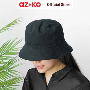 [EZO.0805445] AZKO Ataru Topi Bucket Reversible - Navy/Hitam