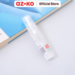 [EZO.0805461] AZKO Ataru 5 Ml Botol Cairan Sprayer Plastik - Putih Matte