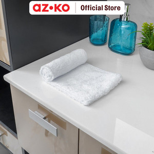 [EZO.0805471] AZKO Ataru 30x50 Cm Handuk Kecil Guest Katun - Putih