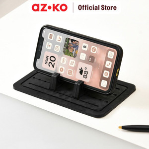 [EZO.0805480] AZKO Ataru Holder Smartphone Silikon - Hitam