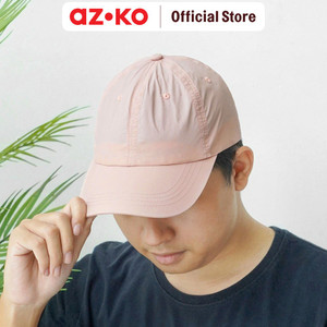 [EZO.0805484] AZKO Ataru Topi Nylon - Dusty Pink