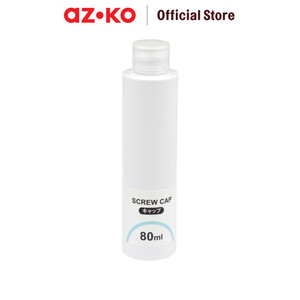 [EZO.0805492] AZKO Ataru Botol Cairan Dengan Tutup Putar 80 Ml - Putih