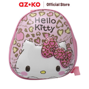 [EZO.0805501] AZKO Hello Kitty Tas Ransel Anak Hardshell Egg Shape - Pink