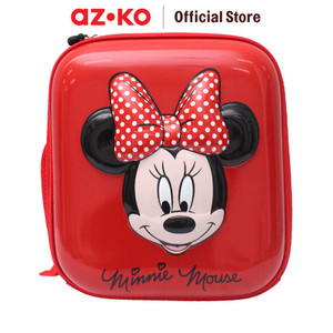[EZO.0805503] AZKO Disney Tas Ransel Anak Hardshell Minnie Mouse Square