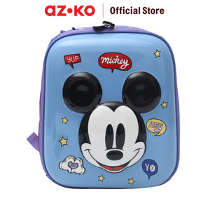 [EZO.0805504] AZKO Disney Tas Ransel Anak Hardshell Mickey Mouse Square