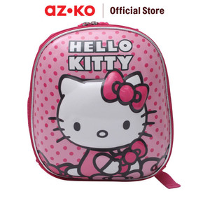 [EZO.0805505] AZKO Hello Kitty Tas Ransel Anak Hardshell - Pink