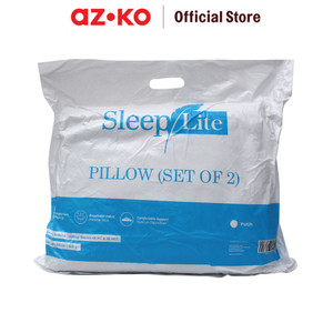 [EZO.0805515] AZKO Sleeplite Set 2 Pcs Bantal - Putih