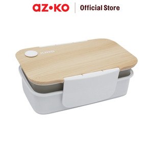 [EZO.0805543] AZKO Kris 1.2 ltr Kotak Makan 2 Susun Plastik