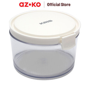 [EZO.0805553] AZKO Kris 570 Ml Stoples Round - Putih