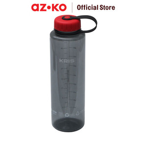 [EZO.0805561] AZKO Kris 900 ml Botol Minum Screw Lid - Hitam