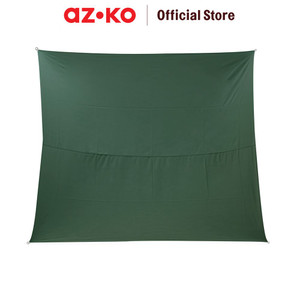 [EZO.0805582] AZKO Soleil 5 Mtr Kanopi Taman Square - Hijau Tua